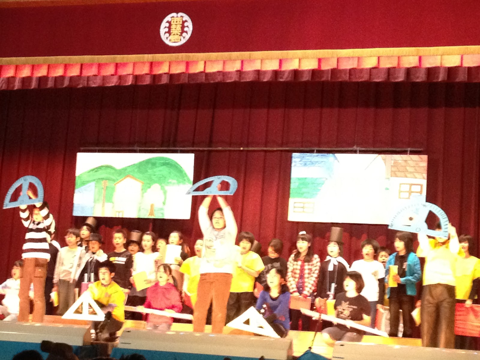 うさみいく愛の奮闘記 西築地小学校学芸会を参観！